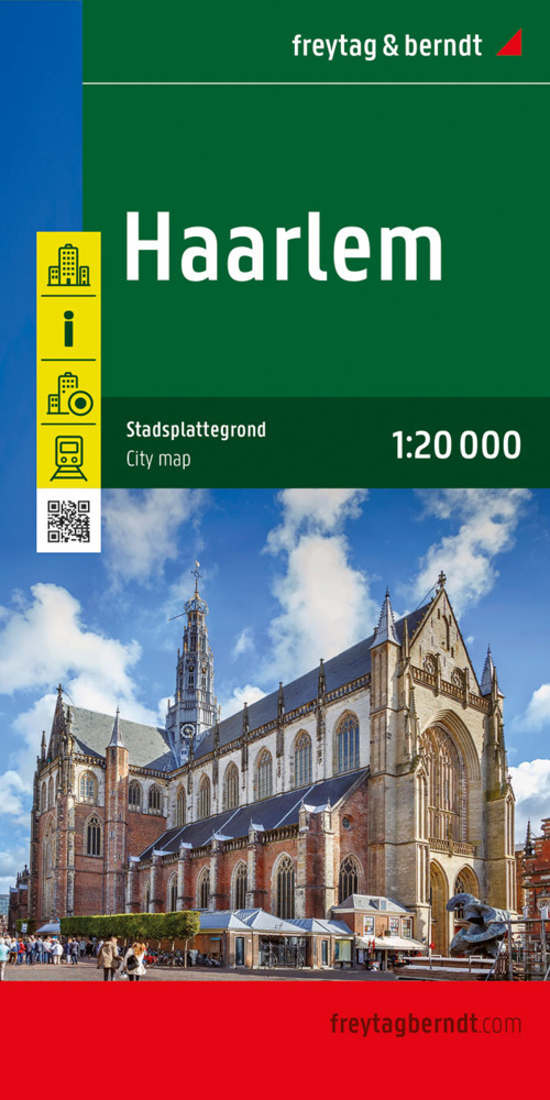 Freytag Berndt U Artaria Haarlem Stadtplan 1 20 000 Freytag