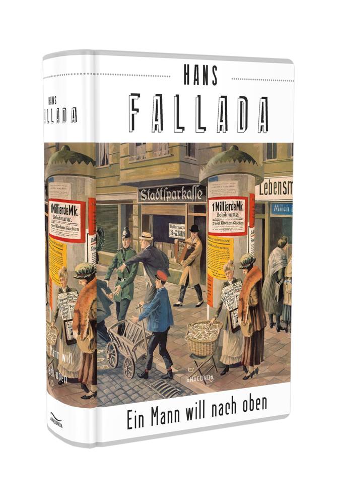 Hans Fallada: Ein Mann will nach oben - gebunden