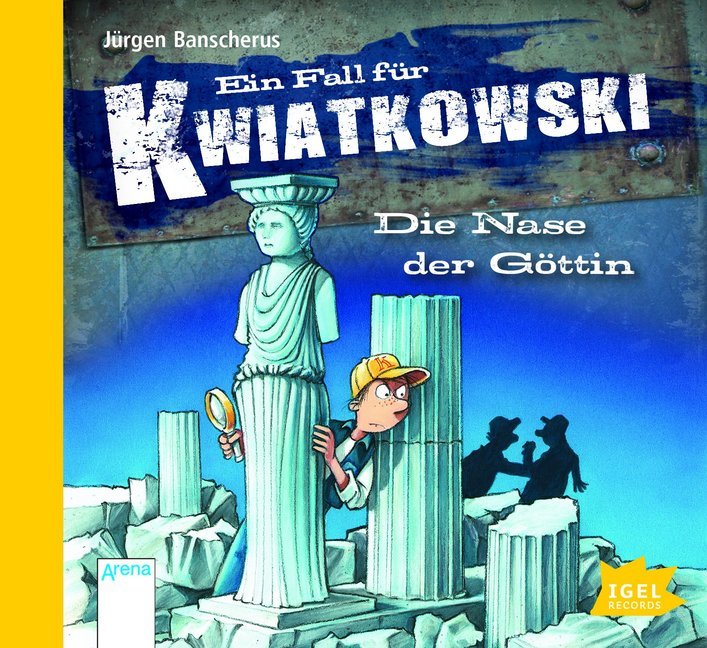 Jürgen Banscherus: Ein Fall für Kwiatkowski 28. Die Nase der Göttin, 1 Audio-CD - CD