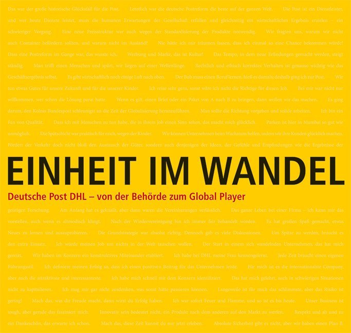 Einheit im Wandel - gebunden