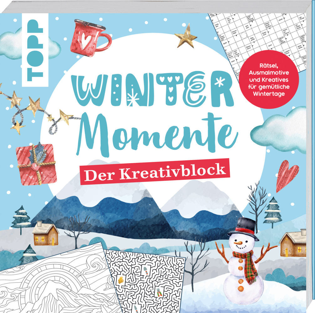 frechverlag: Winter-Momente. Der Kreativblock - Taschenbuch