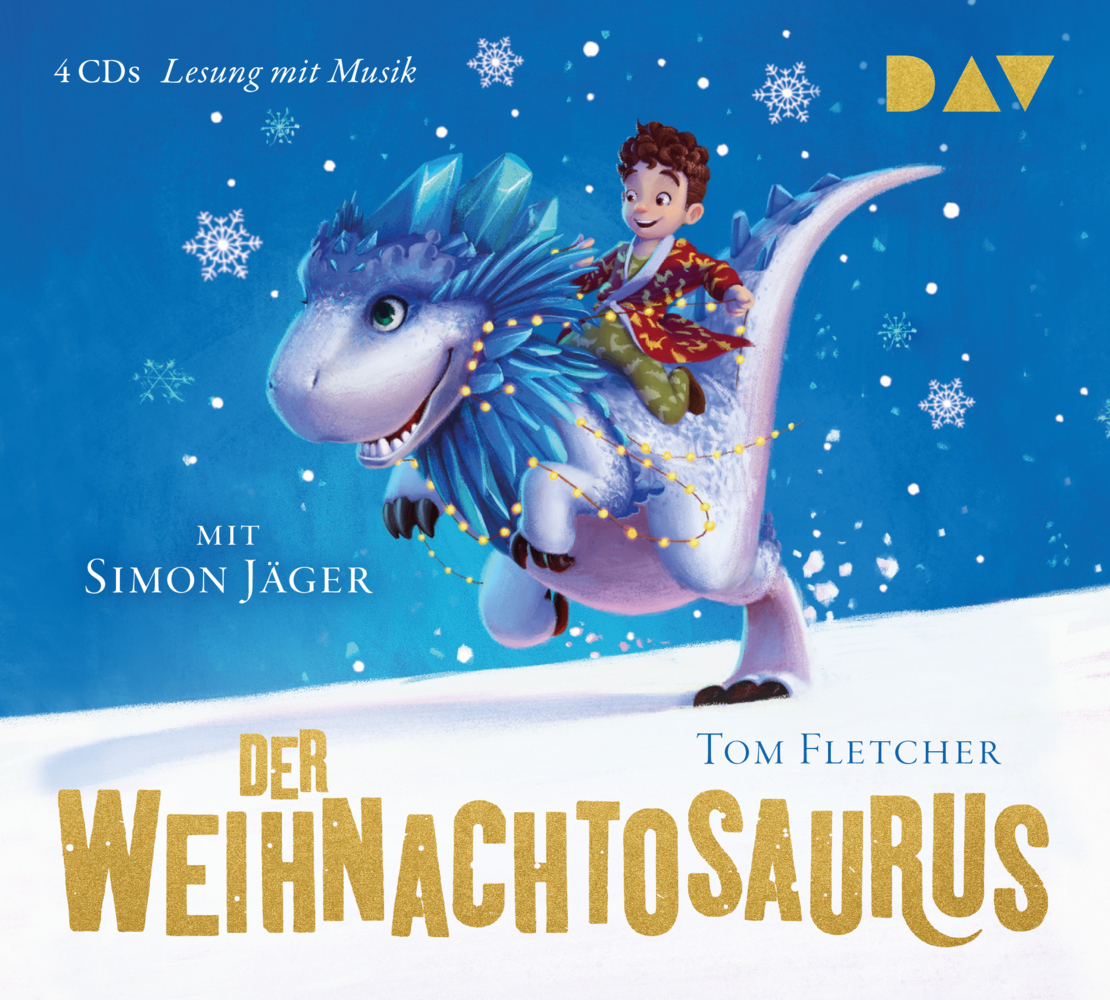 Tom Fletcher: Der Weihnachtosaurus (Teil 1), 4 Audio-CDs - CD