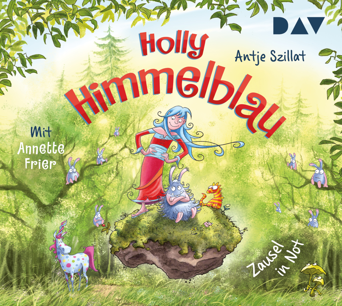 Antje Szillat: Holly Himmelblau - Zausel in Not (Teil 2), 2 Audio-CD - CD