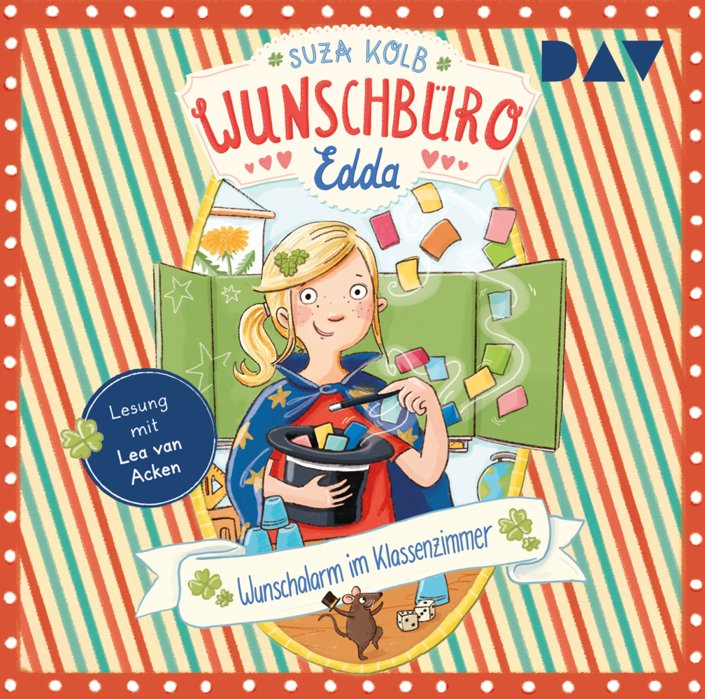 Suza Kolb: Wunschbüro Edda - Teil 4: Wunschalarm im Klassenzimmer, 1 Audio-CD - CD