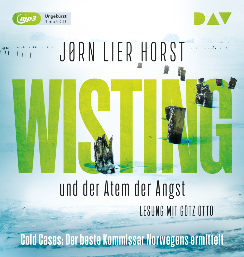 Jørn Lier Horst: Wisting und der Atem der Angst (Cold Cases 3), 1 Audio-CD, 1 MP3 - CD