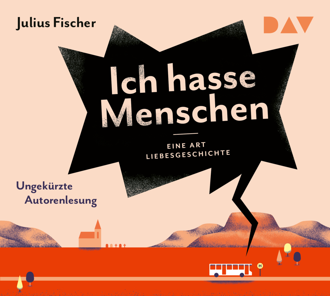 Julius Fischer: Ich hasse Menschen. Tl.2, 4 Audio-CD - CD