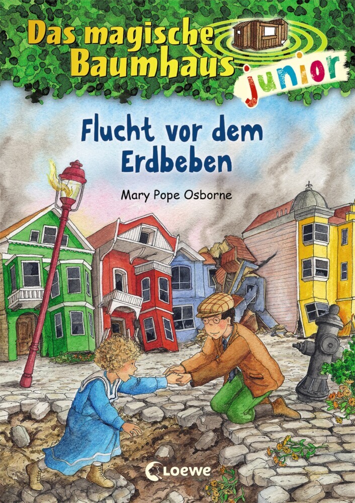 Mary Pope Osborne: Das magische Baumhaus junior (Band 22) - Flucht vor dem Erdbeben - gebunden