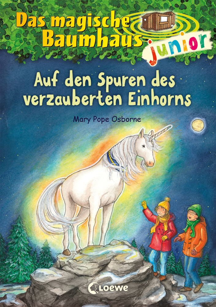 Mary Pope Osborne: Das magische Baumhaus junior (Band 33) - Auf den Spuren des verzauberten Einhorns - gebunden