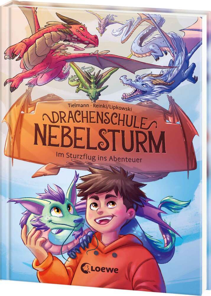 Christian Tielmann: Drachenschule Nebelsturm (Band 1) - Im Sturzflug ins Abenteuer - gebunden