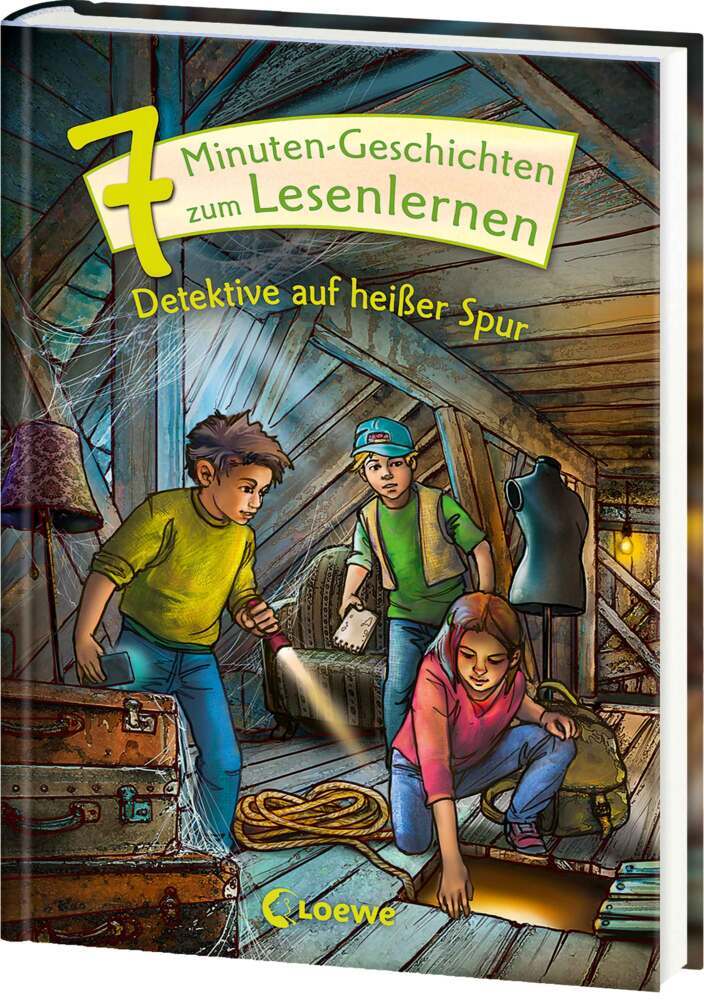 7-Minuten-Geschichten zum Lesenlernen - Detektive auf heißer Spur - gebunden