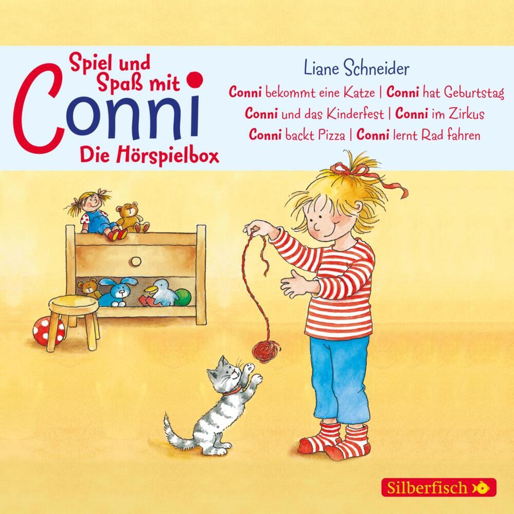 Liane Schneider: Spiel und Spaß mit Conni - Die Hörspielbox, Audio-CD