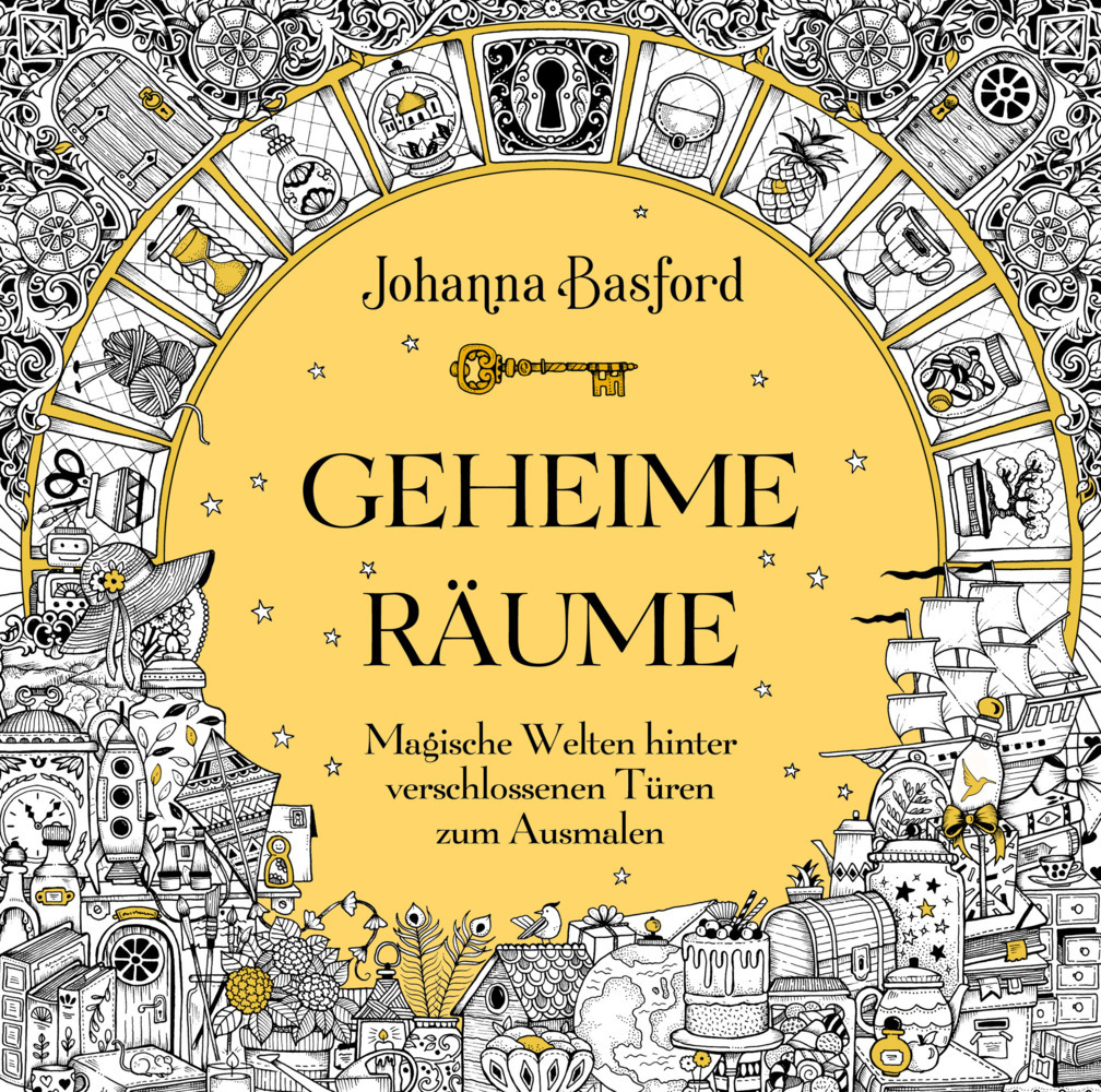 Johanna Basford: Geheime Räume - Taschenbuch