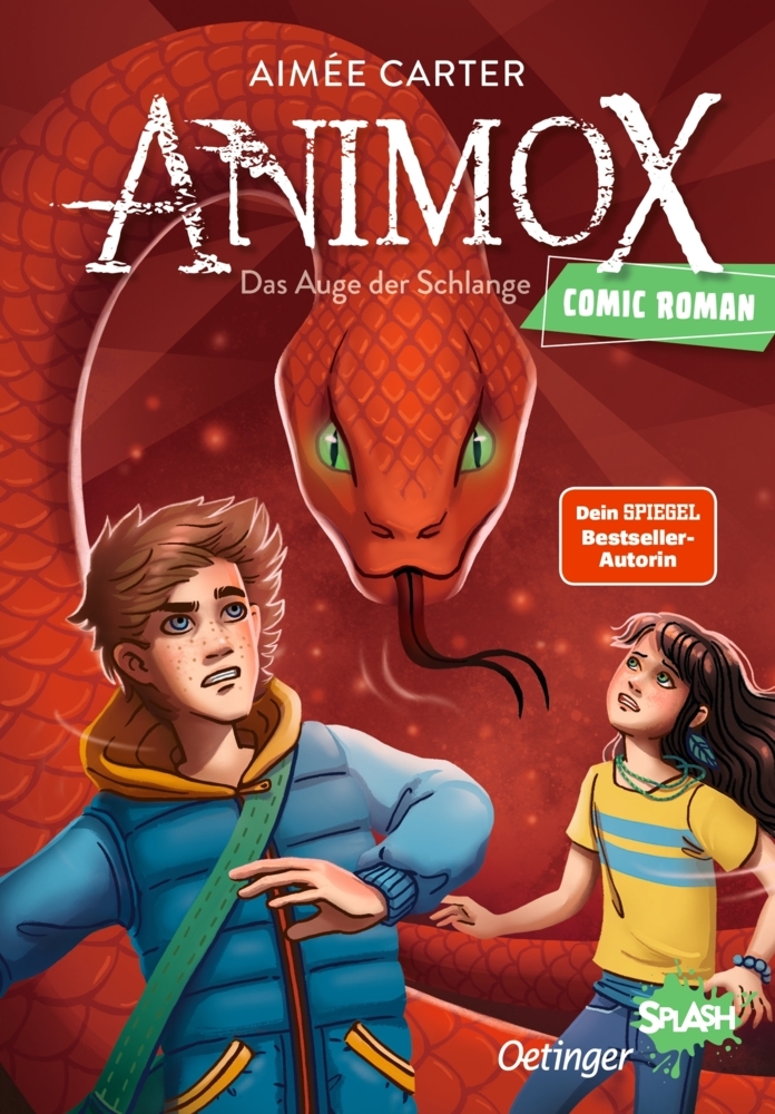 Aimée Carter: Animox als Comic-Roman 2. Das Auge der Schlange - gebunden