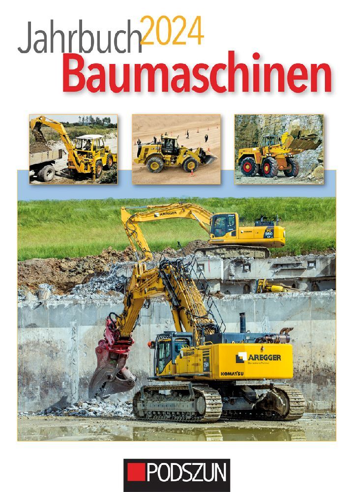 Jahrbuch Baumaschinen 2024 - Taschenbuch