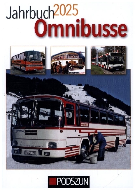 Peter Michels: Jahrbuch Omnibusse 2025 - Taschenbuch