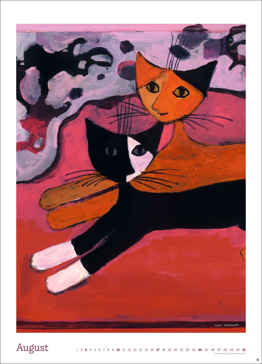 Rosina Wachtmeister Edition Kalender 2025