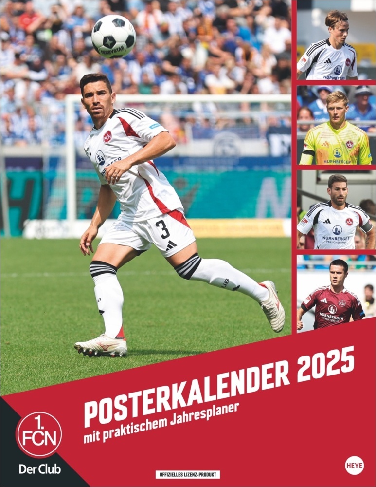 1. FC Nürnberg Posterkalender 2025