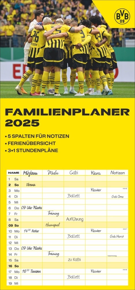 BVB Familienplaner 2025