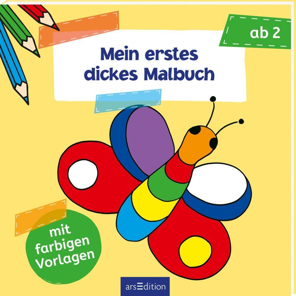 Mein erstes dickes Malbuch ab 2 - Taschenbuch