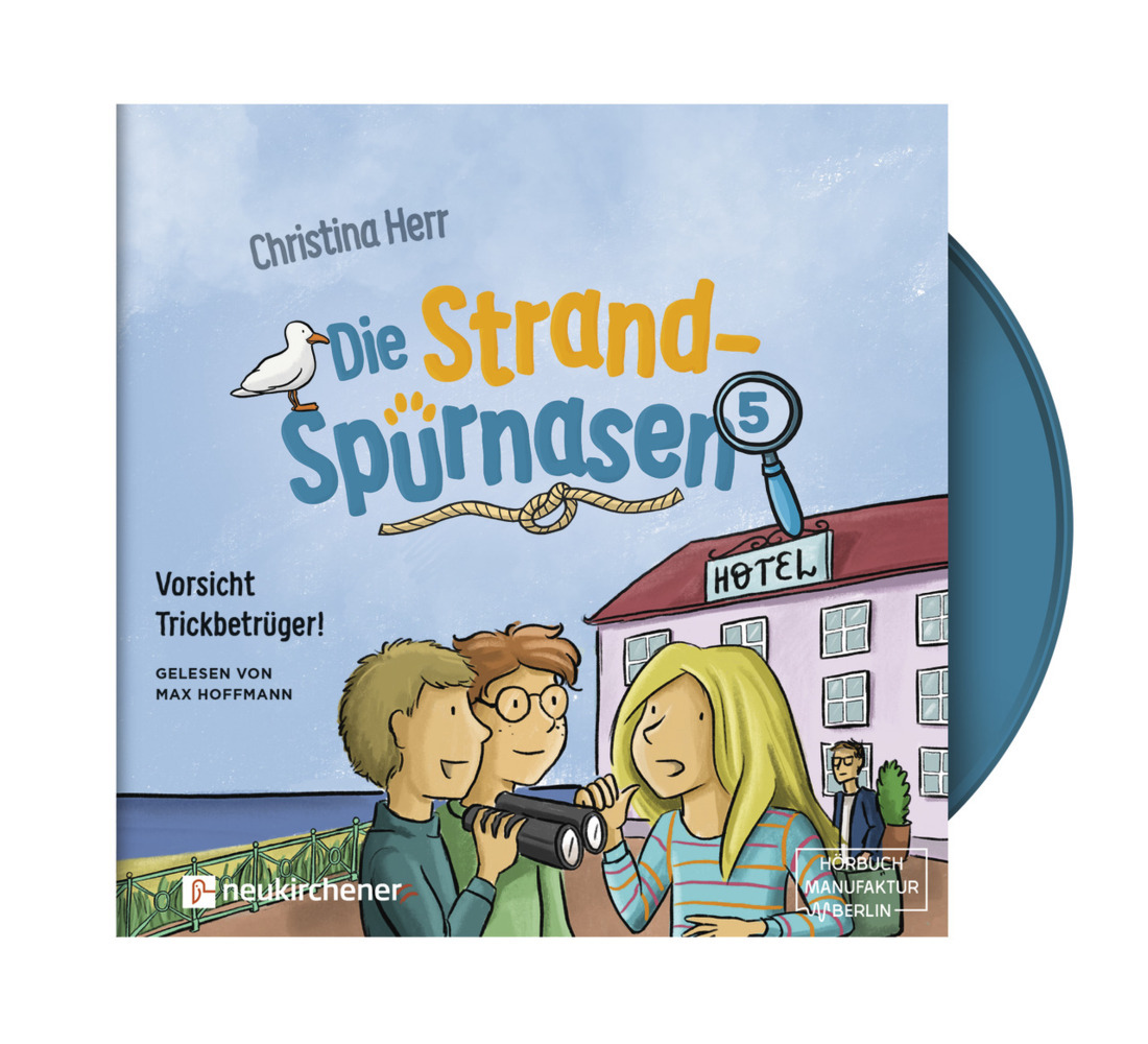 Christina Herr: Die Strandspürnasen 5 - Vorsicht Trickbetrüger! - Hörbuch, 1 Audio-CD, MP3 - CD