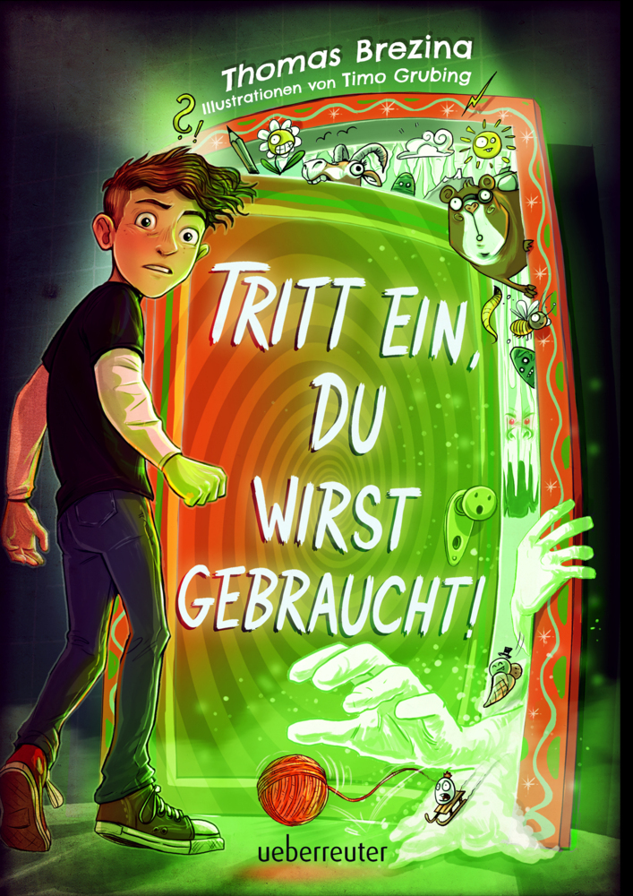 Thomas Brezina: Tritt ein, du wirst gebraucht! - Innovatives Abenteuer-Wendebuch, leicht zu lesen ab 9 Jahren (Tritt ein!, Bd. 2) - gebunden