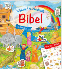 Melissa Schirmer: Wimmel-Stickerbuch: Bibel - geheftet