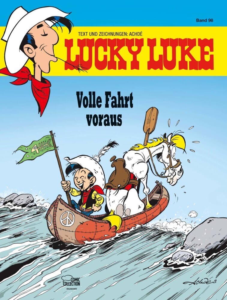 Achdé: Lucky Luke - Volle Fahrt voraus - gebunden