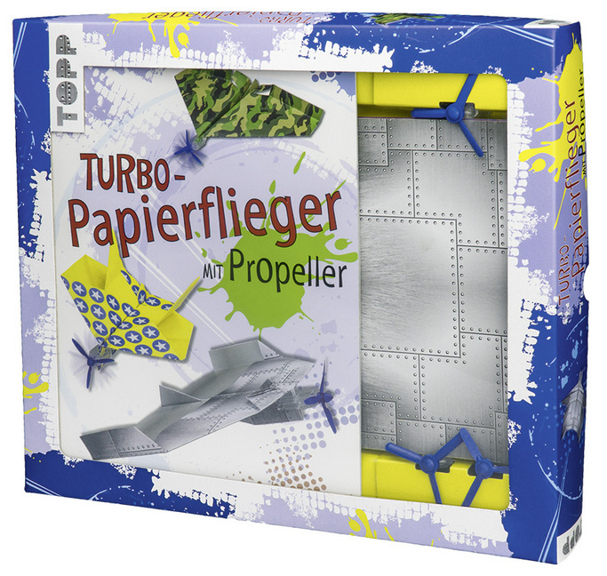 Christian Saile: Kreativ-Set Turbo-Papierflieger mit Propeller