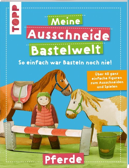 Susanne Koch: Meine Ausschneide-Bastelwelt Pferde - Taschenbuch