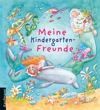 Meine Kindergarten-Freunde (Motiv Unterwasserwelt) - gebunden