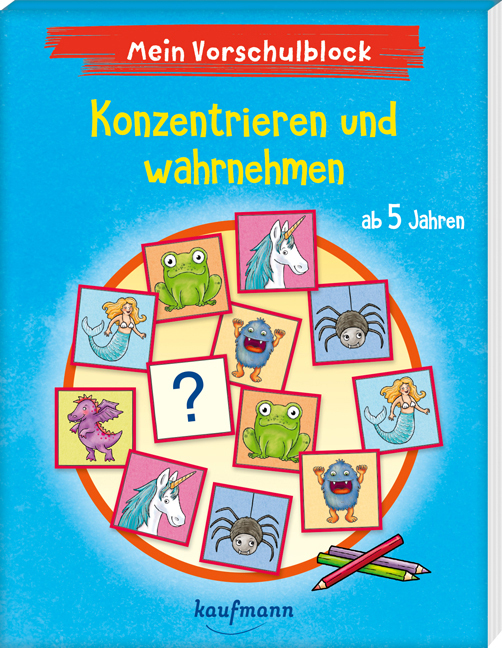 Laura Lamping: Mein Vorschulblock - Konzentrieren und wahrnehmen - Taschenbuch