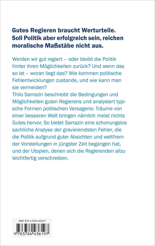 Thilo Sarrazin: Wunschdenken - Taschenbuch