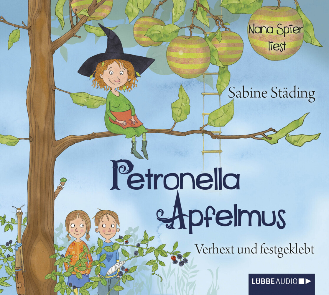 Sabine Städing: Petronella Apfelmus, Verhext und festgeklebt, 2 Audio-CDs - CD