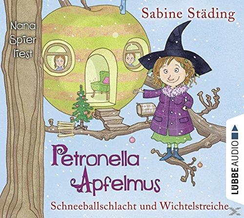 Sabine Städing: Petronella Apfelmus - Schneeballschlacht und Wichtelstreiche, 2 Audio-CDs - CD