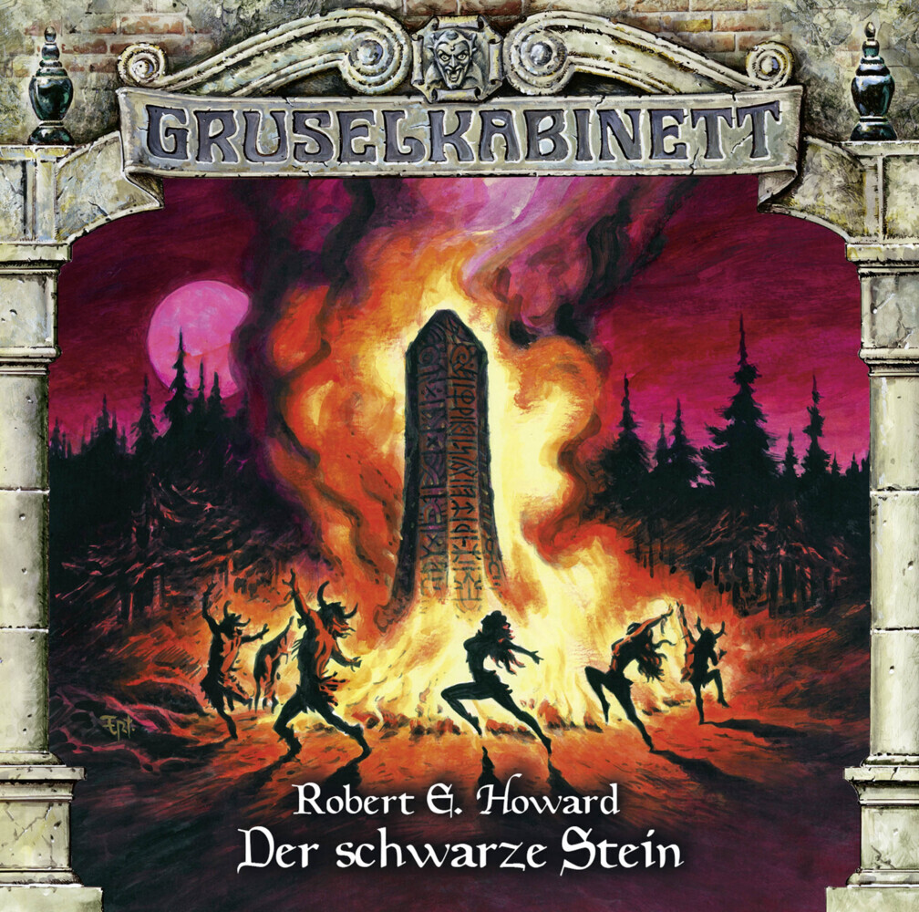 Robert E. Howard: Gruselkabinett - Der schwarze Stein, Audio-CD - CD