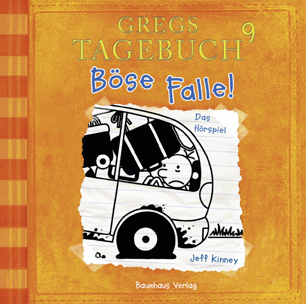 Jeff Kinney: Gregs Tagebuch - Böse Falle!, 1 Audio-CD - CD