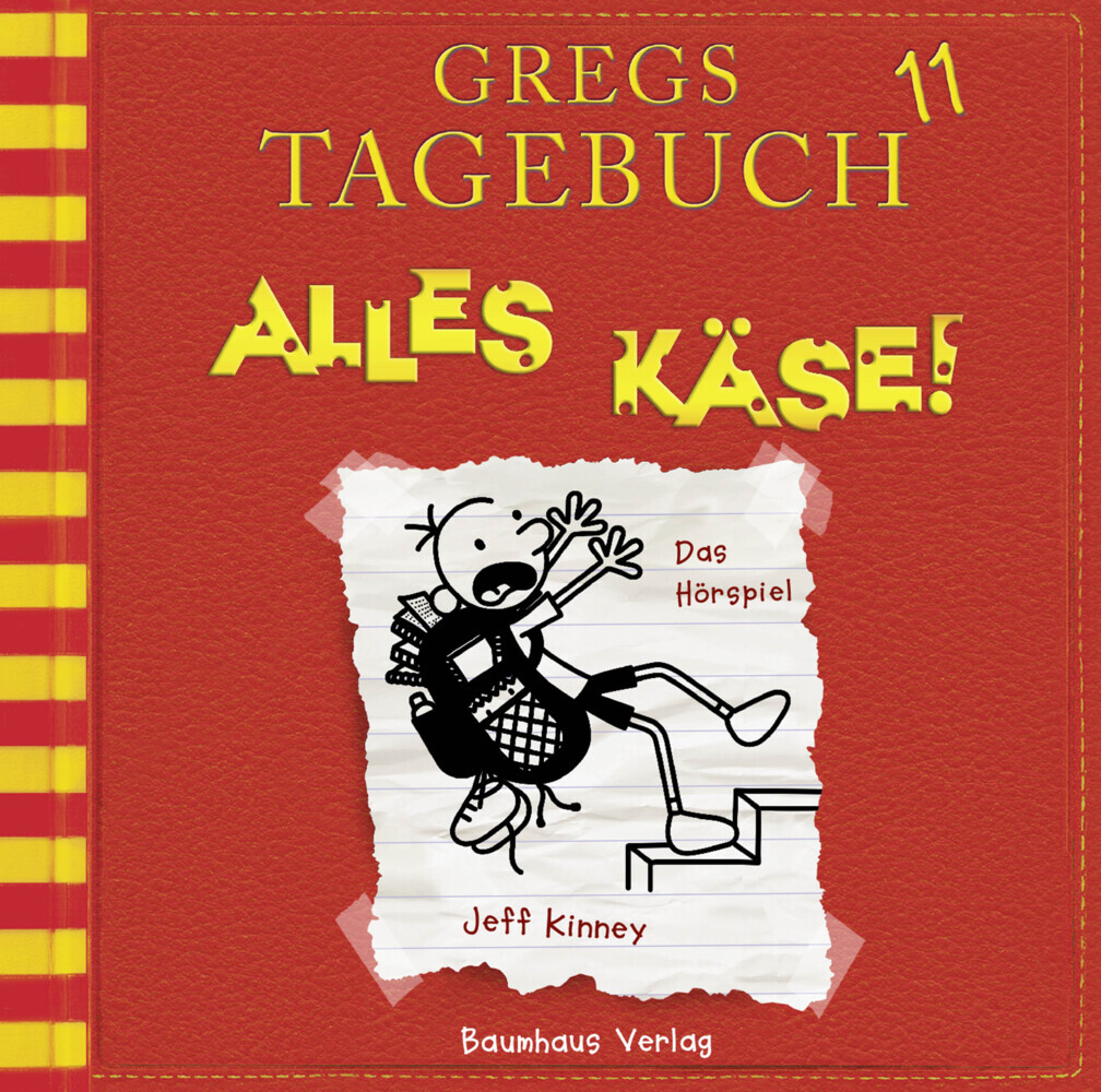 Jeff Kinney: Gregs Tagebuch - Alles Käse!, 1 Audio-CD - CD