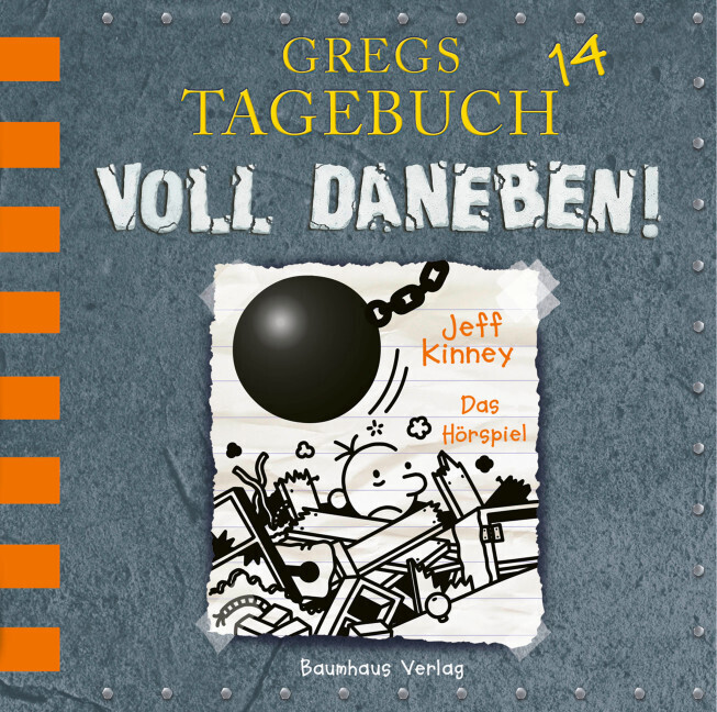 Jeff Kinney: Gregs Tagebuch, Voll daneben, 1 Audio-CD - CD