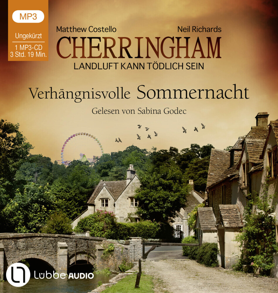 Neil Richards: Cherringham - Verhängnisvolle Sommernacht, 1 Audio-CD, 1 MP3 - CD