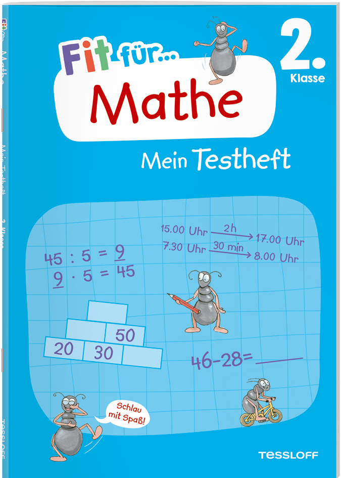 Anja Starigk: Fit für Mathe 2. Klasse. Mein Testheft - geheftet