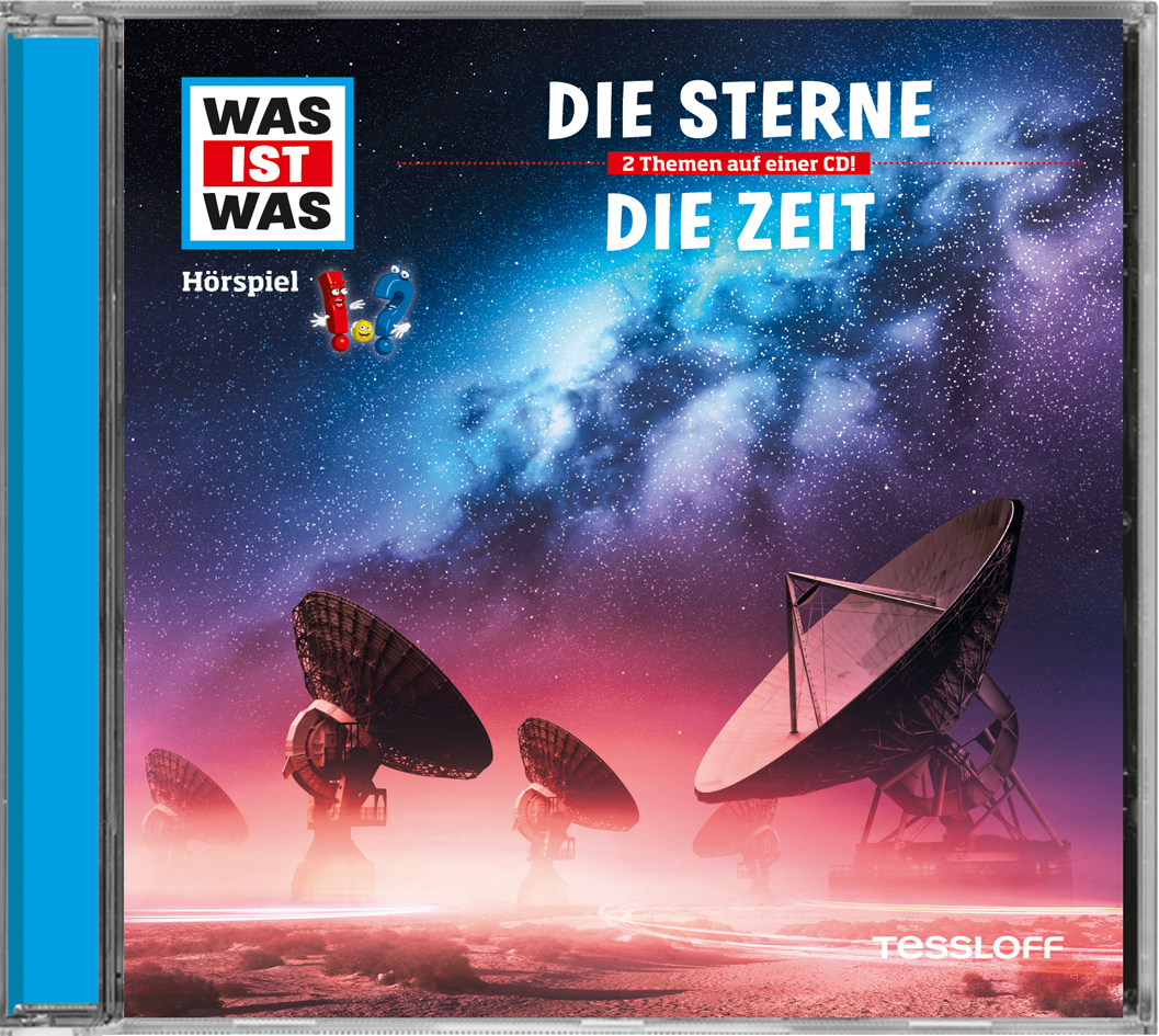 Kurt Haderer: WAS IST WAS Hörspiel: Die Zeit / Die Sterne, Audio-CD - CD