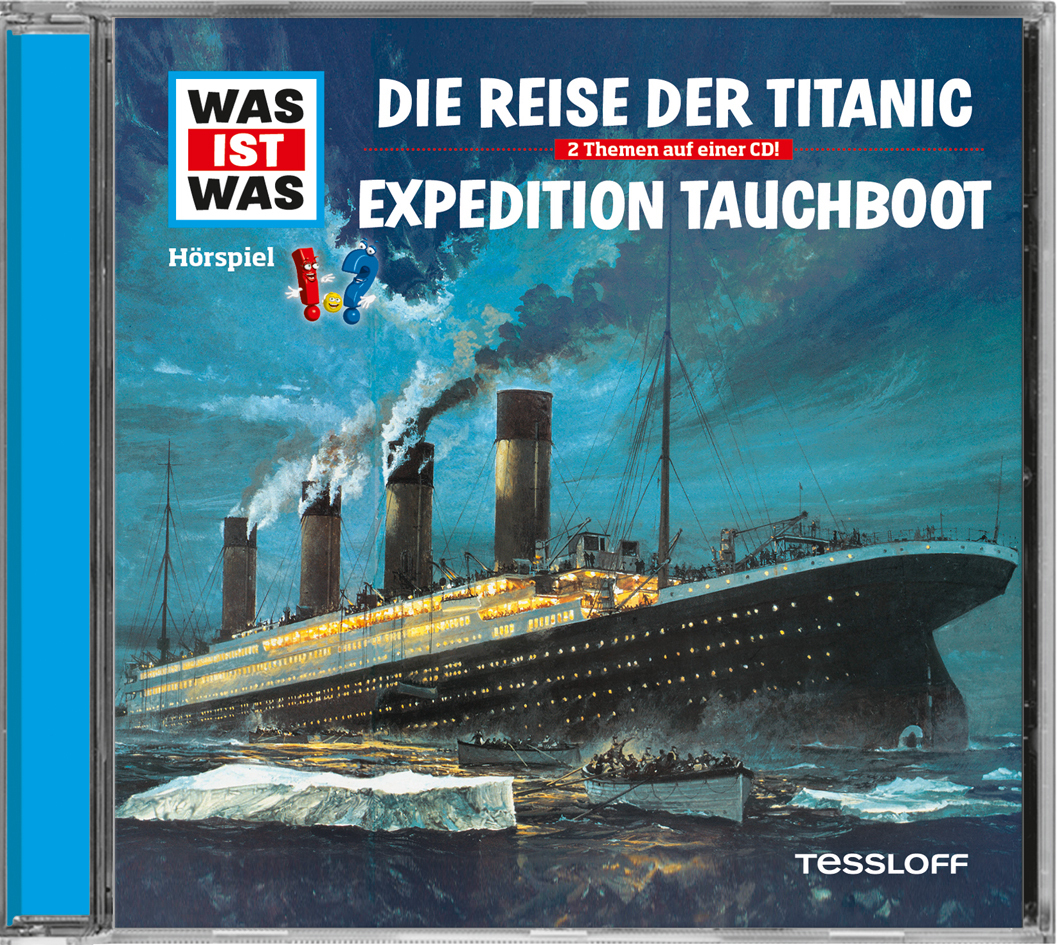 Manfred Baur: WAS IST WAS Hörspiel: Die Reise der Titanic/ Expedition Tauchboot, Audio-CD - CD