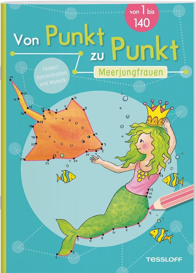 Corina Beurenmeister: Von Punkt zu Punkt. Meerjungfrauen - Taschenbuch