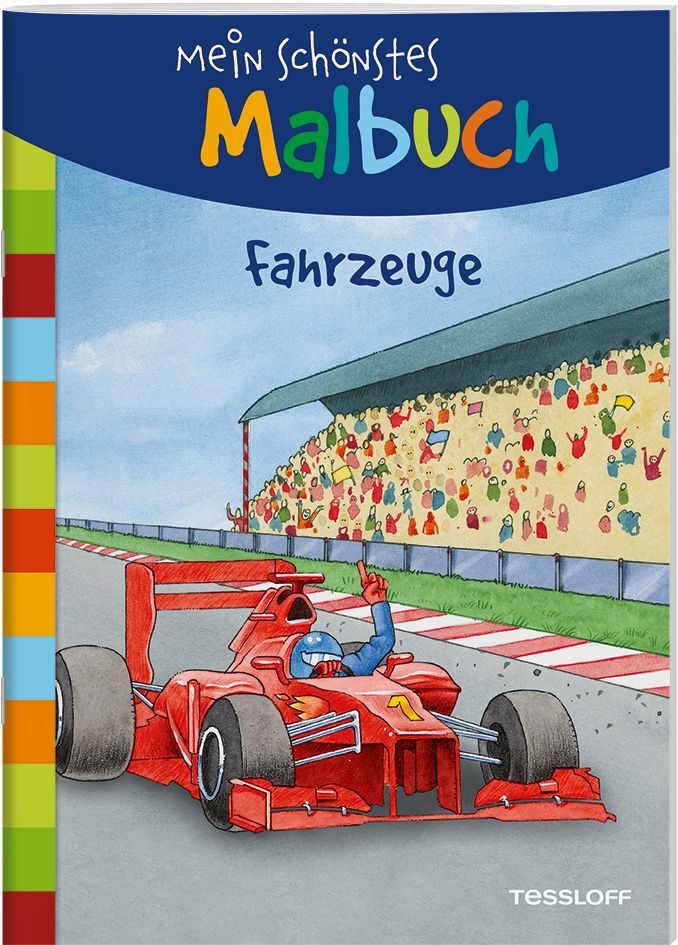 Mein schönstes Malbuch. Fahrzeuge - geheftet