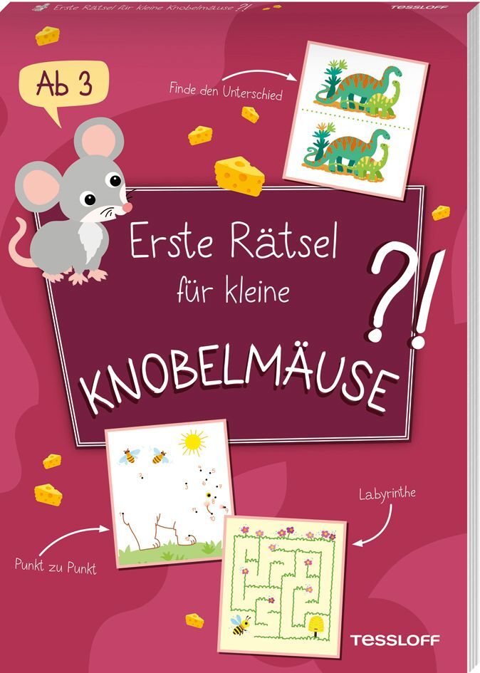 Erste Rätsel für kleine Knobelmäuse - Taschenbuch