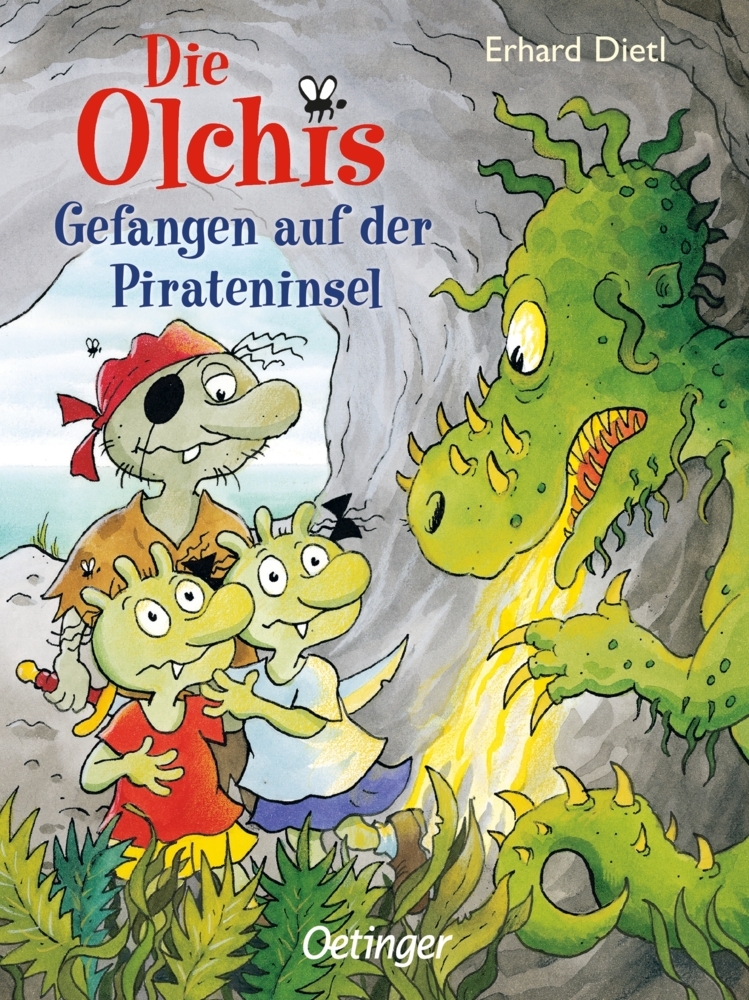 Erhard Dietl: Die Olchis - Gefangen auf der Pirateninsel - gebunden