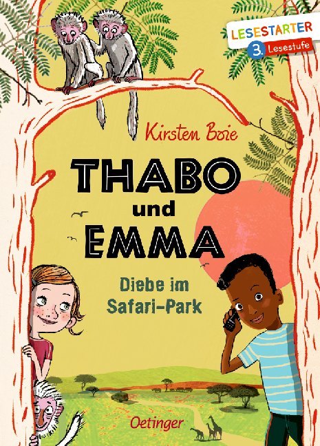 Kirsten Boie: Thabo und Emma. Diebe im Safari-Park - gebunden