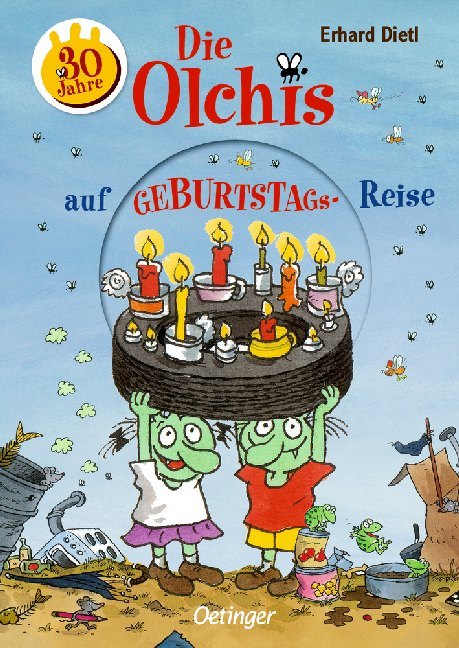 Erhard Dietl: Die Olchis auf Geburtstagsreise - gebunden