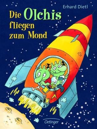 Erhard Dietl: Die Olchis fliegen zum Mond - gebunden