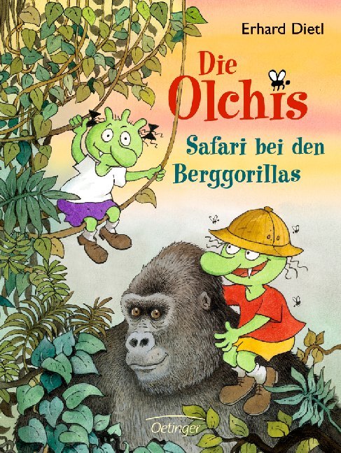 Erhard Dietl: Die Olchis. Safari bei den Berggorillas - gebunden